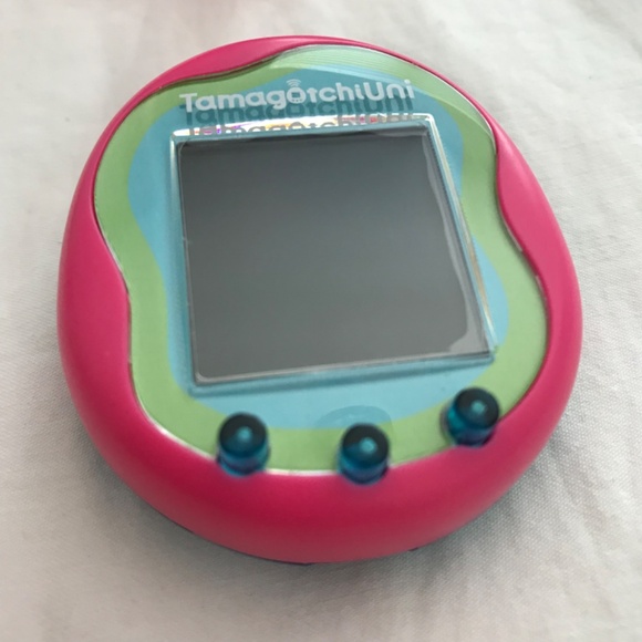 Tamagotchi Uni Pink Green Blue With Watch Wrist Band Screen Protector - Picture 13 of 16